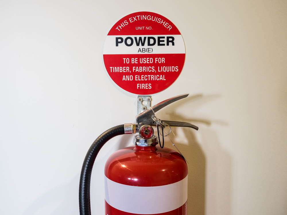 fire extinguisher, boat fire, fire protection