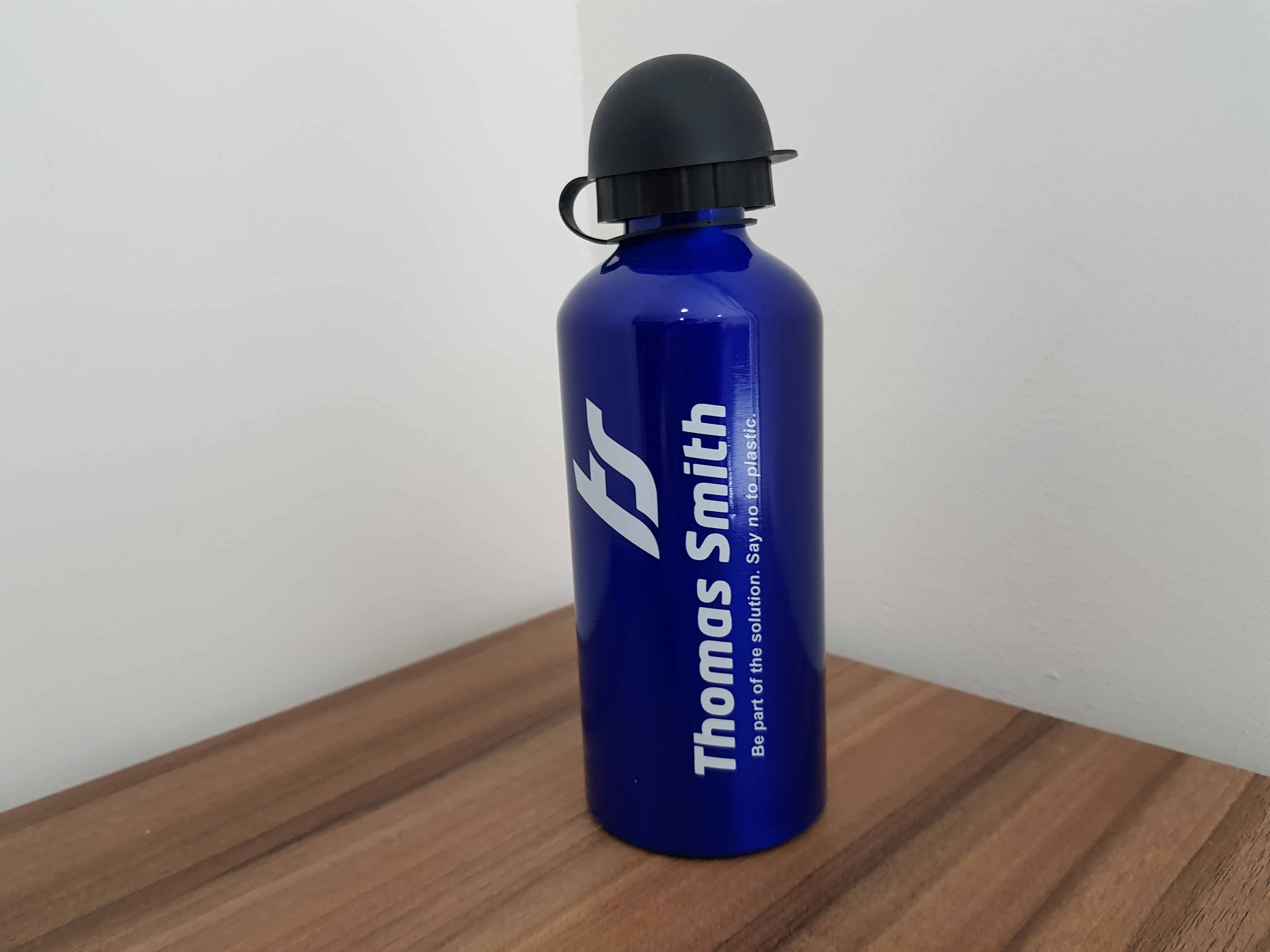 thomas smith branded reusable bottle